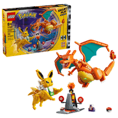 Bộ Mô Hình Trận Chiến Giữa Charizard và Jolteon LEGO POKEMON #72167