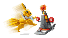Bộ Mô Hình Trận Chiến Giữa Charizard và Jolteon LEGO POKEMON #72167