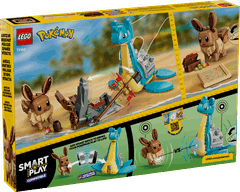 Bộ Mô Hình LEGO Smart Play Hành Trình Truy Tìm Kho Báu Cùng Eevee Và Lapras  LEGO Pokemon #72162