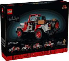 Bộ Mô Hình Xe Jeep Công Viên Kỷ LEGO Jura Jurassic Park #77984