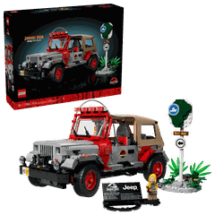 Bộ Mô Hình Xe Jeep Công Viên Kỷ LEGO Jura Jurassic Park #77984