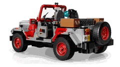 Bộ Mô Hình Xe Jeep Công Viên Kỷ LEGO Jura Jurassic Park #77984