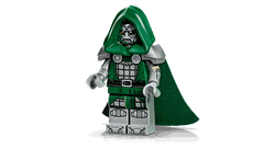 Mô Hình Lắp Ráp LEGO Marvel Mô Hình Bán Thân Doctor Doom #76345