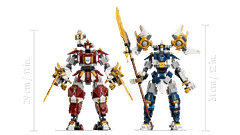 Bộ Mô Hình  Bộ Đôi Chiến Giáp Titan LEGO NINJAGO #71870