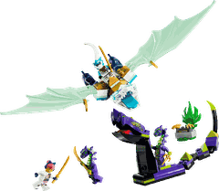 Bộ mô hình Trận Chiến Rồng Băng Của Zane LEGO NINJAGO #71865