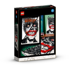 Bộ Mô Hình Lắp Ráp LEGO Tranh Treo Tường The Joker Comic Cover #67012