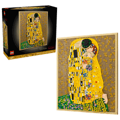 Bộ Mô Hình Tranh Nghệ Thuật - Gustav Klimt Nụ Hôn (The Kiss)  LEGO Art #31221