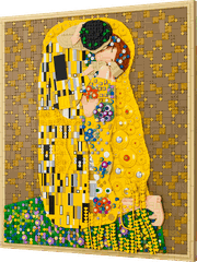 Bộ Mô Hình Tranh Nghệ Thuật - Gustav Klimt Nụ Hôn (The Kiss)  LEGO Art #31221