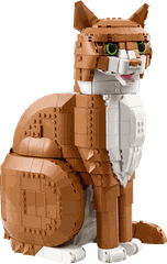 Bộ mô Hình Mèo Cam LEGO IDEAS #21376