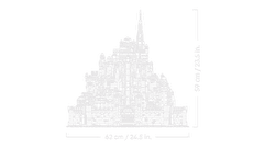 Bộ Mô Hình LEGO Icons The Lord of The Rings: Minas Tirith #11377