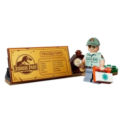 Bộ Mô Hình Hóa thạch khủng long ba sừng Triceratops  LEGO Jurassic World #77985