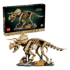 Bộ Mô Hình Hóa thạch khủng long ba sừng Triceratops  LEGO Jurassic World #77985