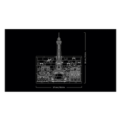 Bộ Mô Hình LEGO Architecture Thành Phố Paris #21064