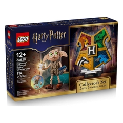 Bộ Mô Hình Lắp Ráp LEGO Huy Hiệu Hogwarts Và Dobby #66820