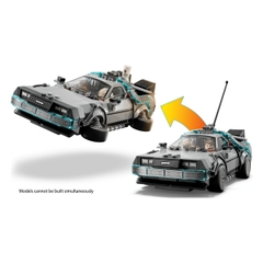 Bộ Mô Hình LEGO Time Machine - Back to the Future #77256