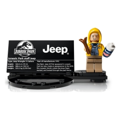 Bộ Mô Hình Xe Jeep Công Viên Kỷ LEGO Jura Jurassic Park #77984