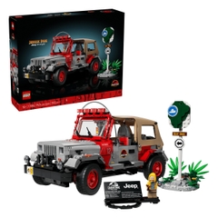 Bộ Mô Hình Xe Jeep Công Viên Kỷ LEGO Jura Jurassic Park #77984