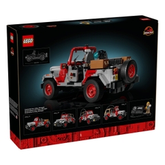 Bộ Mô Hình Xe Jeep Công Viên Kỷ LEGO Jura Jurassic Park #77984
