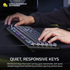 Bàn phím gaming có dây Corsair SKIFF 100 PLUS RGB
