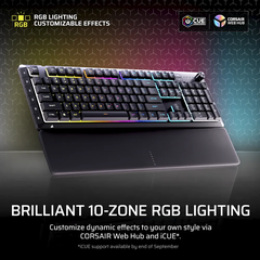Bàn phím gaming có dây Corsair SKIFF 100 PLUS RGB