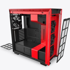 Vỏ Case Máy Tính NZXT H710 (Đen Đỏ/Đen Sần/Trắng Sần)