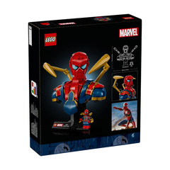 Bộ Mô Hình LEGO SUPERHEROES Bán Thân Iron Spider-Man #76326