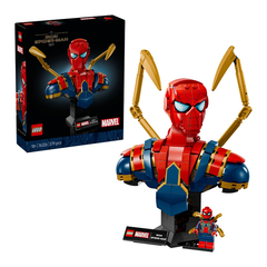 Bộ Mô Hình LEGO SUPERHEROES Bán Thân Iron Spider-Man #76326