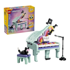 Bộ Mô Hình Lắp Ráp LEGO Music Decor Piano With Cat #31392