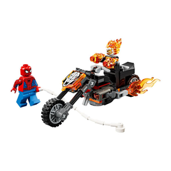 Bộ Mô Hình LEGO SUPERHEROES Spider-Man vs. Ghost Rider #76335