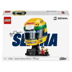 Mô Hình Lắp Ráp LEGO Mũ Bảo Hiểm Ayrton Senna F1 #43024