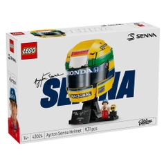 Mô Hình Lắp Ráp LEGO Mũ Bảo Hiểm Ayrton Senna F1 #43024