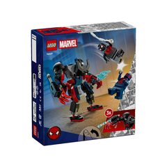 Bộ Mô Hình LEGO SUPERHEROES Miles Morales Mech vs. Spider-Man 2099 #76337