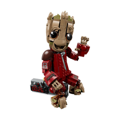 Bộ Mô Hình LEGO SUPERHEROES Jumpsuit Groot #76341