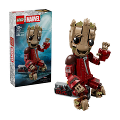 Bộ Mô Hình LEGO SUPERHEROES Jumpsuit Groot #76341