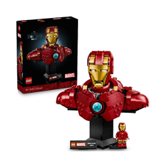 Bộ Mô Hình LEGO SUPERHEROES Iron Man MK4 Bán Thân #76327