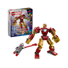 Bộ Mô Hình LEGO SUPERHEROES Iron Man Mech vs. Ultron #76307