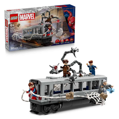 Bộ Mô Hình LEGO SUPERHEROES Spider-Man vs. Doc Ock Tàu Điện Ngầm #76321