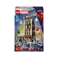 Bộ Mô Hình LEGO SUPERHEROES Spider-Man vs. Mysterio: The Daily Bugle #76342