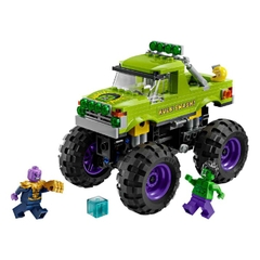 Bộ Mô Hình LEGO SUPERHEROES Xe The Hulk vs. Thanos #76312