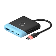 Dock Mini Kèm Capture Card Hagibis Cho Nintendo Switch 2 Và Switch 1