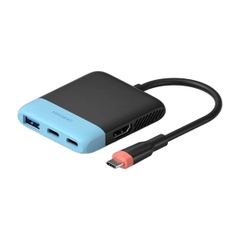 Dock Mini Kèm Capture Card Hagibis Cho Nintendo Switch 2 Và Switch 1