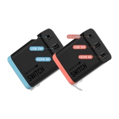 Dock Sạc Hagibis GaN 65W Cho Nintendo Switch 2 Và Switch 1 Xuất HDMI