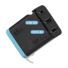 Dock Sạc Hagibis GaN 65W Cho Nintendo Switch 2 Và Switch 1 Xuất HDMI