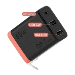 Dock Sạc Hagibis GaN 65W Cho Nintendo Switch 2 Và Switch 1 Xuất HDMI