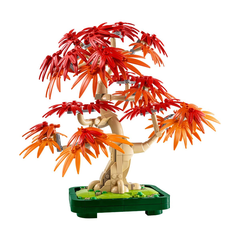 Bộ Mô Hình LEGO BOTANICALS Japanese Red Maple Bonsai Tree Bonsai Lá Phong Đỏ #10348