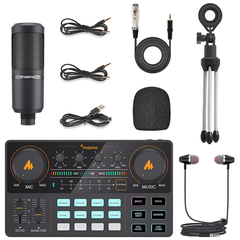Bộ Mixer & Soundcard MAONO AM200S1