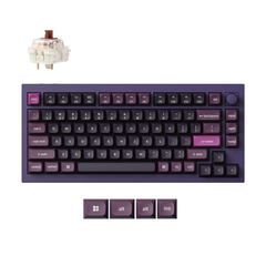 Bàn phím cơ không dây Keychron Q1 Max RGB Knob Hotswap (Gateron Sw)