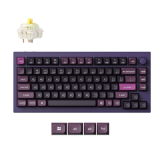 Bàn phím cơ không dây Keychron Q1 Max RGB Knob Hotswap (Gateron Sw)