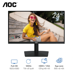 Màn hình AOC 24B15H3/74 24inch IPS 120hz