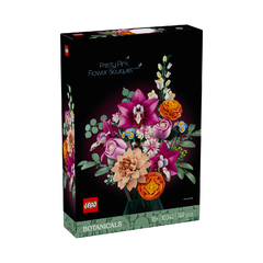 Bộ Mô Hình LEGO BOTANICALS Pretty Pink Flower Bouquet Bó Hoa Đáng Yêu #10342